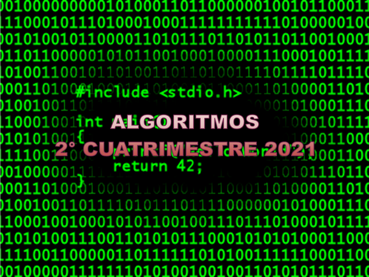 Algoritmos 2C/21